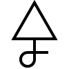 Sulfur Alchemy Symbol